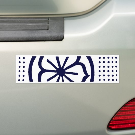 Karate Headband Bumpersticker (Op auto)