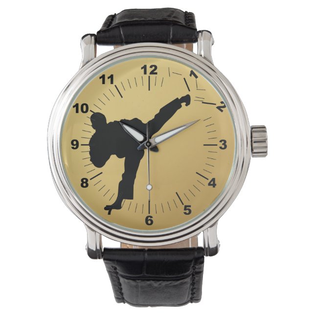 Karate Horloge (Voorkant)