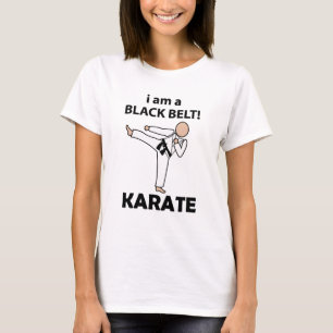 Karate Ik ben een Zwarte Gordel Karate T-shirt