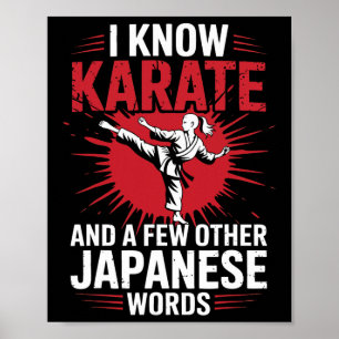 Karate Ik ken Karate en een paar andere Japanse wo Poster