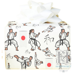 Karate Inpakpapier