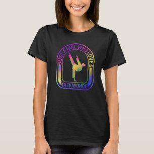 Karate is gewoon een meisje dat houdt van Taekwond T-shirt