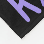 Karate is gewoon een meisje dat van Karate Gift ho Fleece Deken (Hoek)