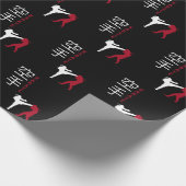 Karate Japans martial Arts Cadeaupapier (Hoek)