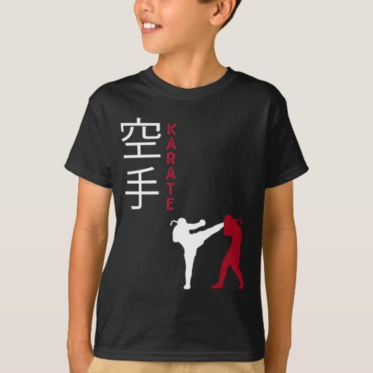 Karate Japans martial Arts T-shirt (Voorkant)