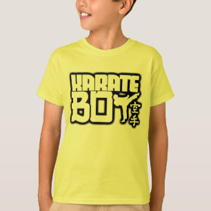 Karate jongen t-shirt