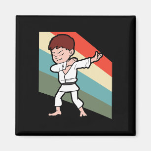 Karate Judo Jujutsu Taekwondo Kickboksen Dabbing D Magneet