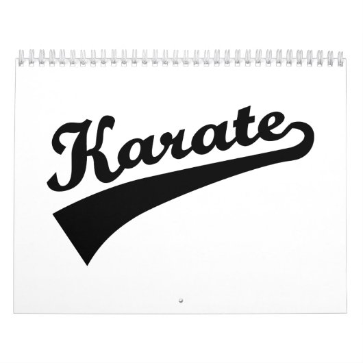 Karate Kalender (Hoes)