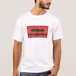 Karate kampioenschap t-shirt