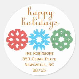 Karate Kat étiquette de adresse de retour