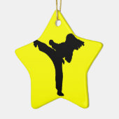 Karate Keramisch Ornament (Links)