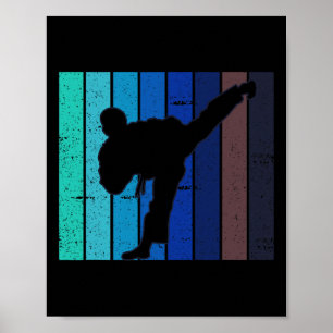  Karate Kick Boxing Hob Poster