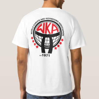 karate kickboxing klassieke stijl t-shirt