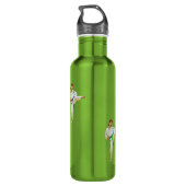 Karate Kicking,  Waterfles (Achterkant)