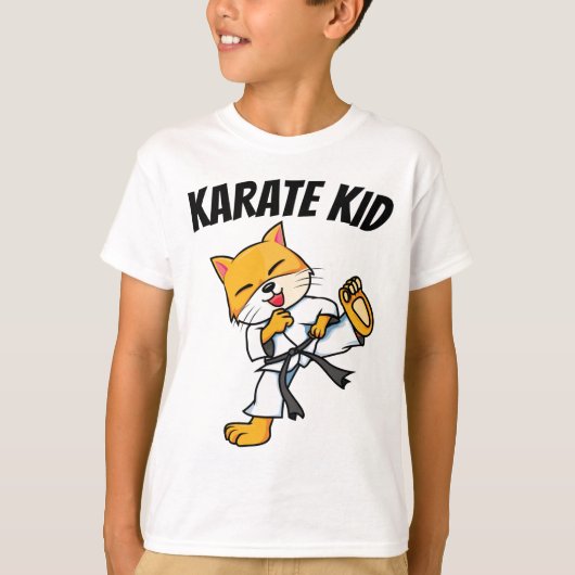 KARATE KID KIDS CAT T-SHIRTS (Devant)