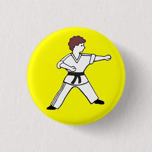 Karate Kind 15 Button (Voorkant)