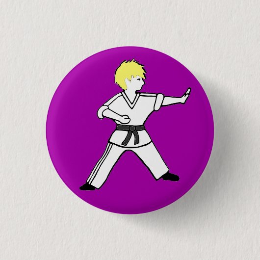 Karate Kind 7 Button (Voorkant)