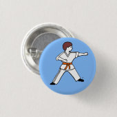 Karate Kind 9 Button (Voorkant /achterkant)