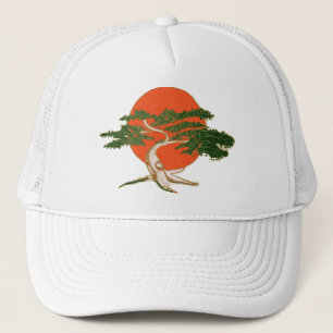 Karate Kind de heer Miyage Bonsai Trucker Hat Trucker Pet