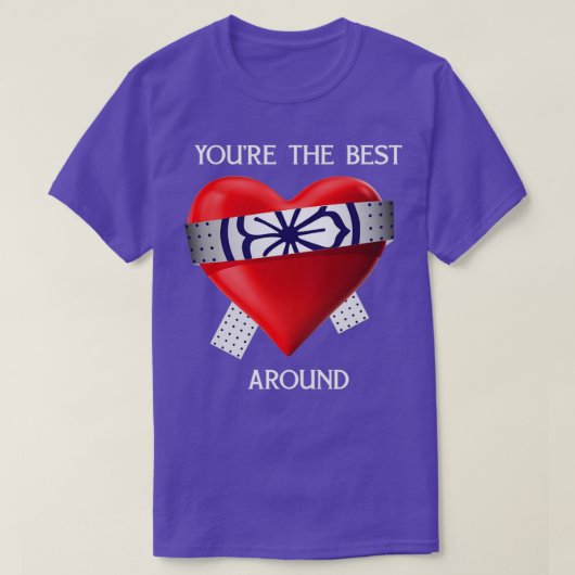 Karate Kind Geïnspireerd 1984 Youre the Best Aroun T-shirt (Design voorkant)