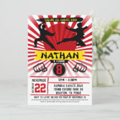 Karate Kind Martial Arts Cobra Kai Kaart (Staand voorkant)