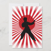 Karate Kind Martial Arts Cobra Kai Kaart (Achterkant)