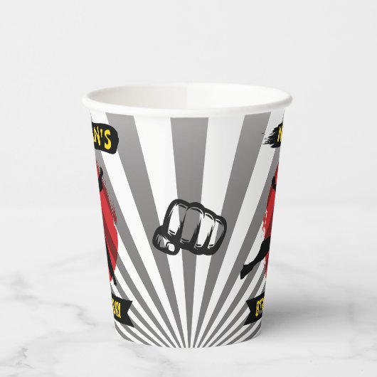 Karate Kind Martial Arts Cobra Kai Papieren Bekers (Links)