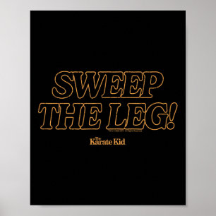 Karate Kind - Veeg het been Poster