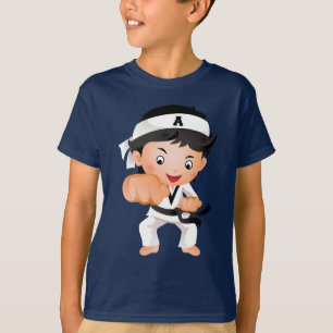 Karate Kinder Dark Tee Shirt