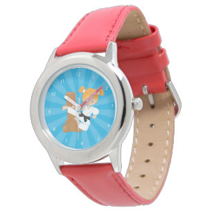Karate Kinderen Horloge