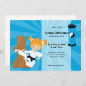 Karate Kinderen Kaart (Voorkant / Achterkant)