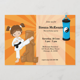 Karate Kinderen Kaart