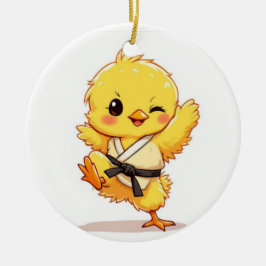 Karate Kip Ornament