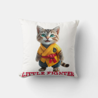 🥋 Karate Kitten Master - Schattige Vechtersbaas Kussen