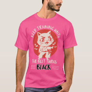 Karate Kleding Karate Quote Kleding Katten T-shirt