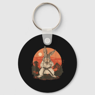 Karate Konijn Motief Taekwondo Jiu-Jitsu MMA Schat Sleutelhanger