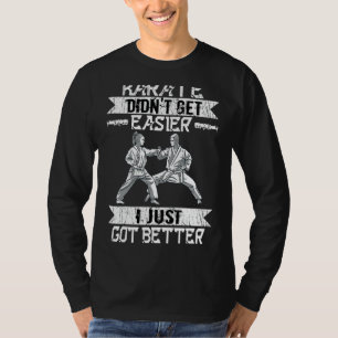 Karate kreeg geen gemakkelijkere zwarte gordel t-shirt