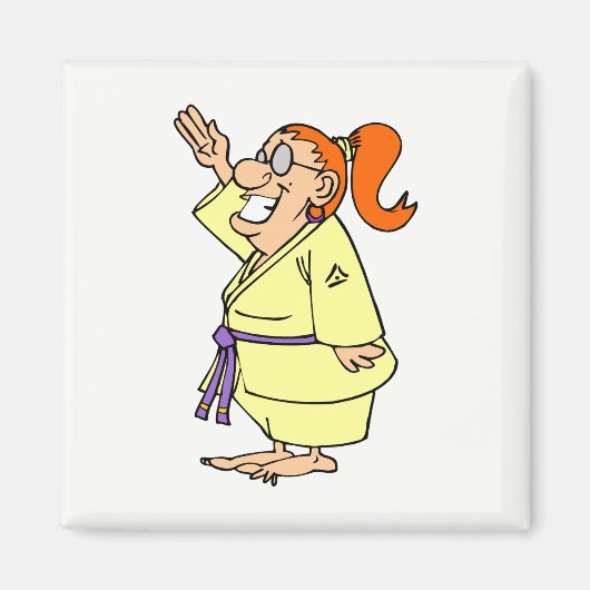 Karate Magneet (Voorkant)