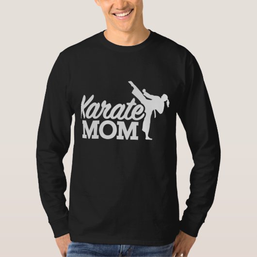 Karate mama t-shirt (Voorkant)