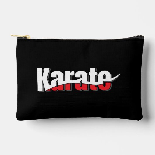 Karate Martial Arts Abstract Swish Etui (Voorkant)