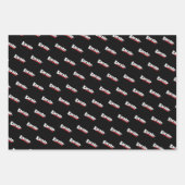 Karate Martial Arts Abstract Swish Inpakpapier Vel (Voorkant 3)