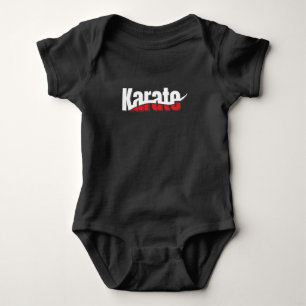 Karate Martial Arts Abstract Swish Romper