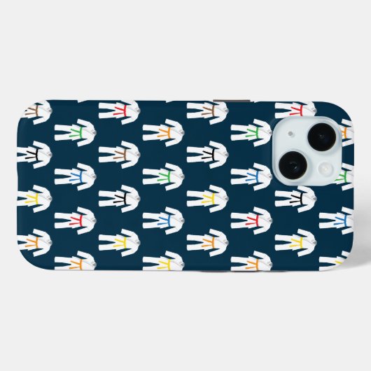 Karate Martial Arts Case-Mate iPhone Case (Achterkant (horizontaal))