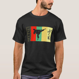 Karate Martial Arts Distress T-shirt