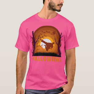 Karate Martial Arts en Moon Silhouette Funny Hall T-shirt