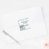 Karate Martial Arts Étiquettes d'anniversaire (Enveloppe)