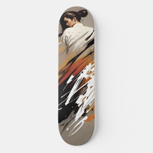 Karate, Martial Arts, Judo Skateboard (Voorkant)