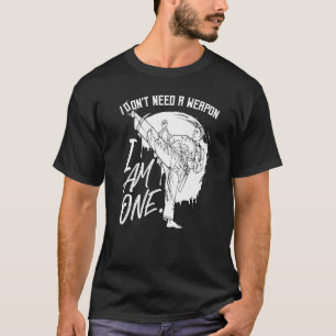 Karate Martial Fight Taekwondo Headtrap T-shirt