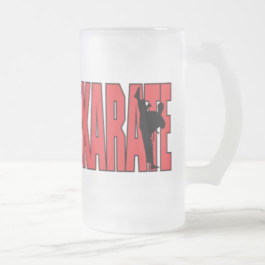 Karate Matglas Bierpul (Rechts)