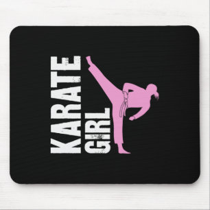 Karate Meisje Vechtkunst Meisjes Zelfverdediging S Muismat